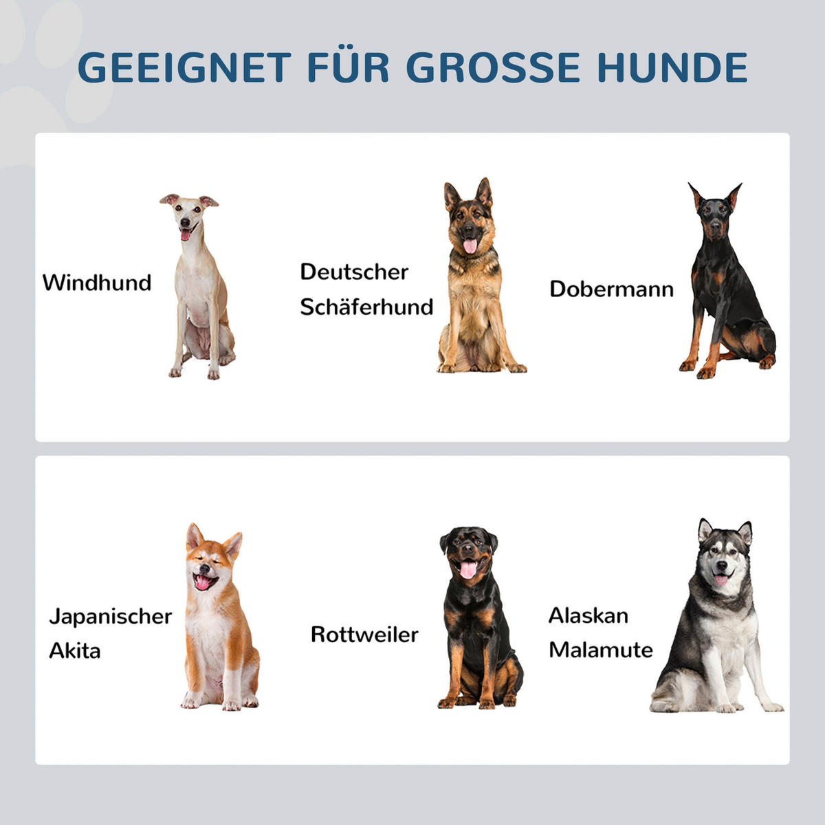 PawHut Hundenapf weiß Edelstahl B/H/L: ca. 30x38x63 cm Hundenapf - weiß (63,00/30,00/38,00cm) - PawHut