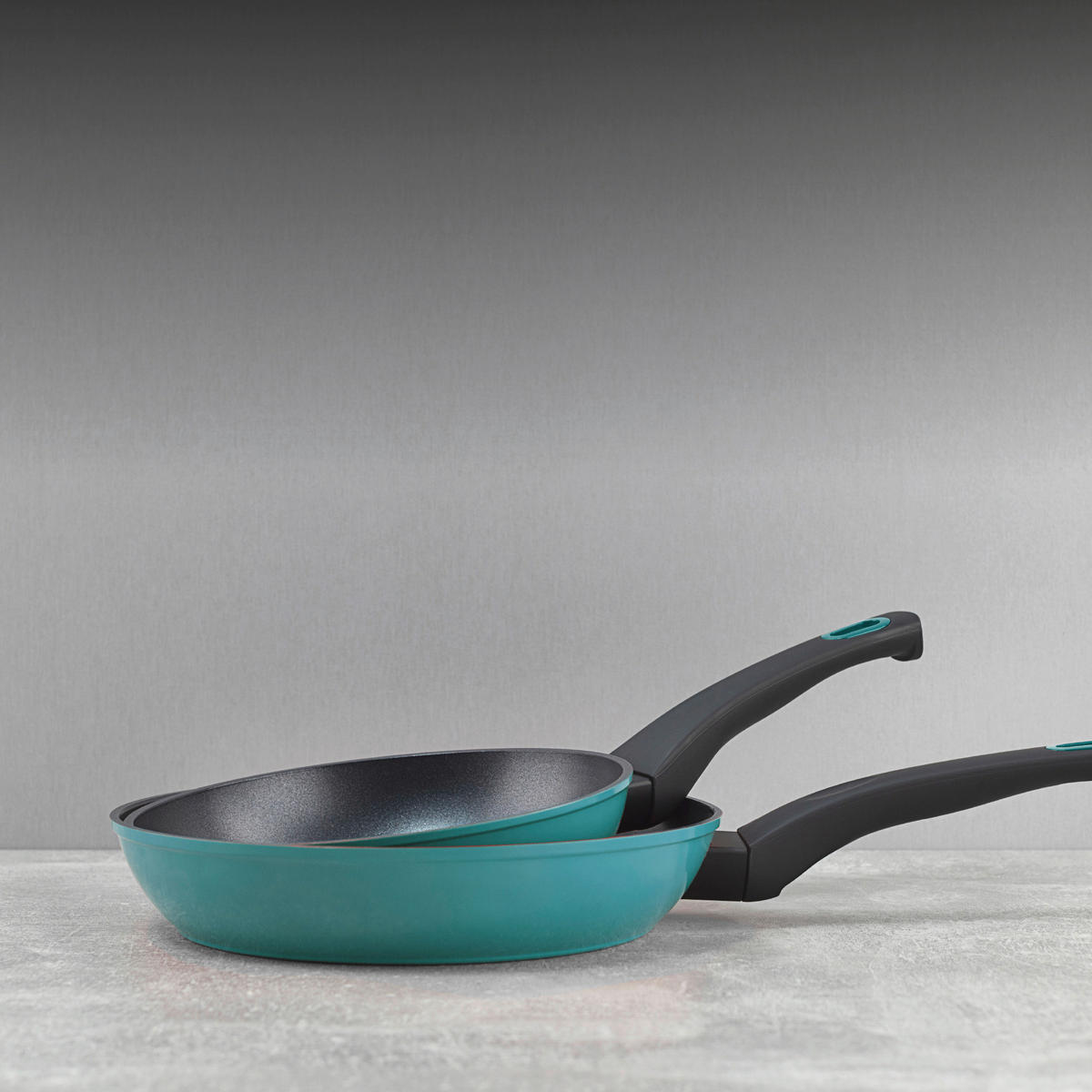 BERGNER Pfannenset Classique grün Aluminium Classique - grün - BERGNER