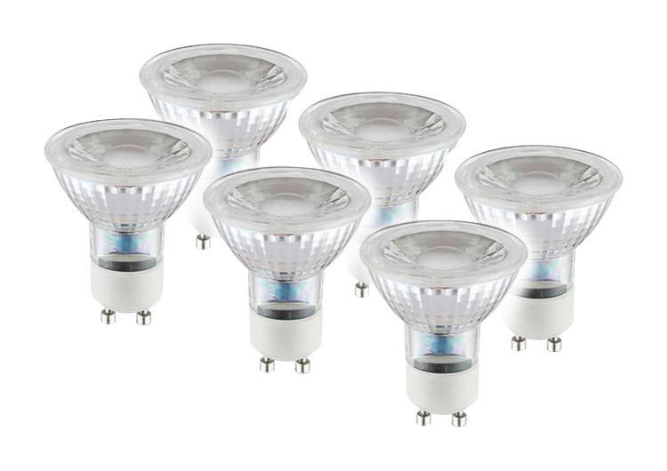 Näve Leuchten LED-Reflektorlampe NV4106406 6er Pack GU10 Marla - (5,00/5,30cm)