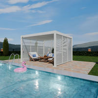 PergoLine Seitenwandpaneel für Trumpf + Superior weiß Aluminium B/H: ca. 93x235 cm für Trumpf + Superior - weiß (93,00/235,00cm) - PergoLine