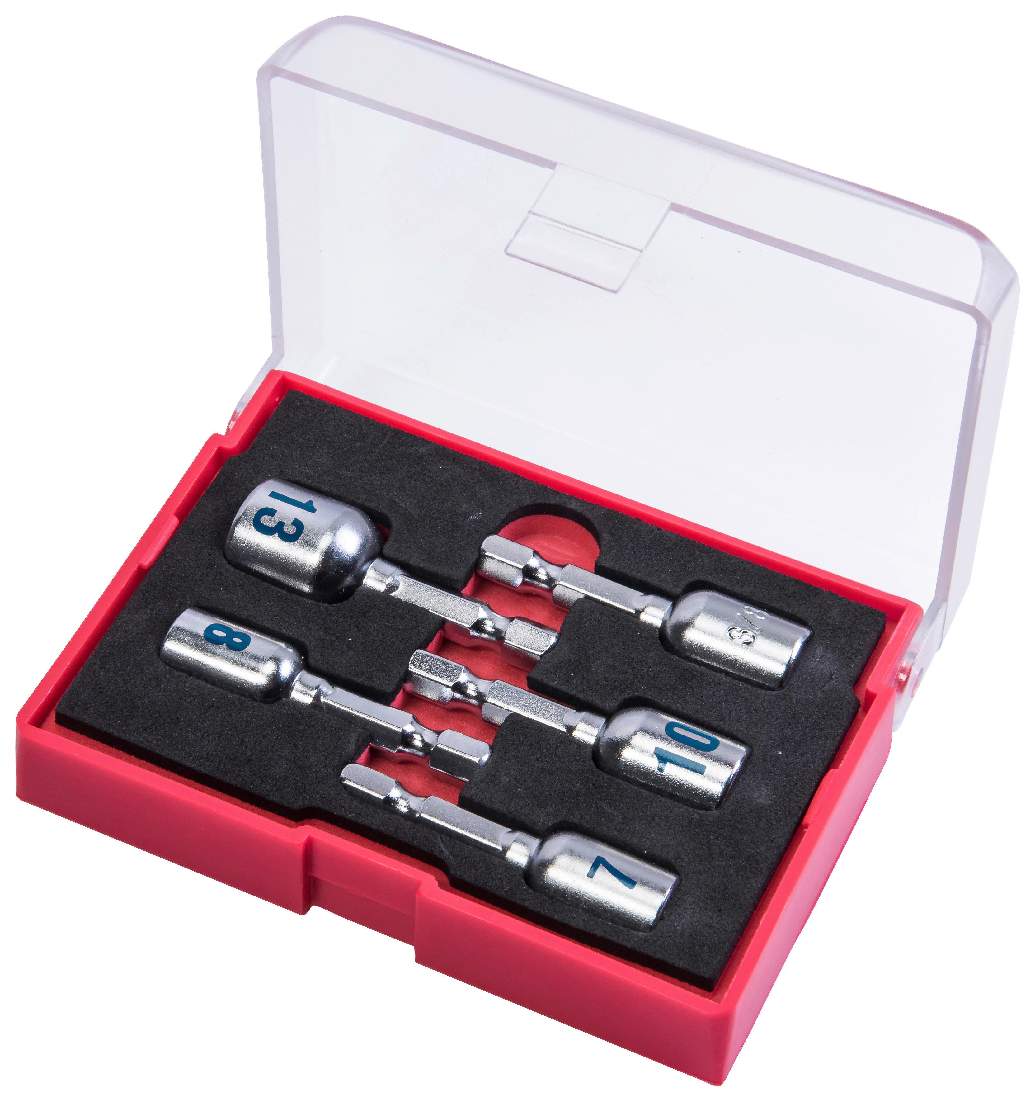 CONNEX Steckschlüsselset 5 tlg. Steckschlüsselset_mit_Magnet_5tlg. - CONNEX