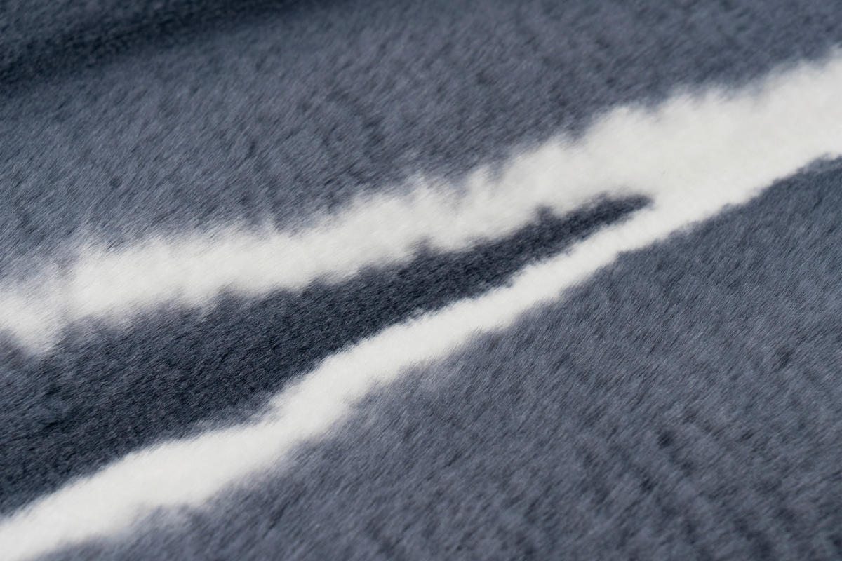 Obsession Teppich Whispering Waves blau B/L: ca. 80x300 cm Whispering Waves - blau (80,00/300,00cm) - Obsession