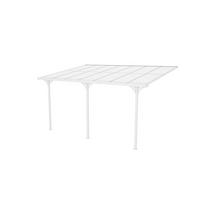 Westmann Terrassenüberdachung Bruce weiß Aluminium B/H/L: ca. 435x270x300 cm Bruce - weiß (300,00/435,00/270,00cm) - Westmann