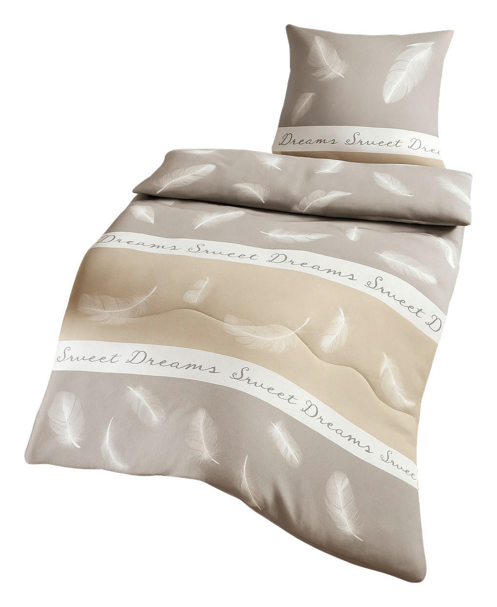 Bettenset Bettenset_Sweet_Dreams_bedruckt - (135,00/200,00cm)