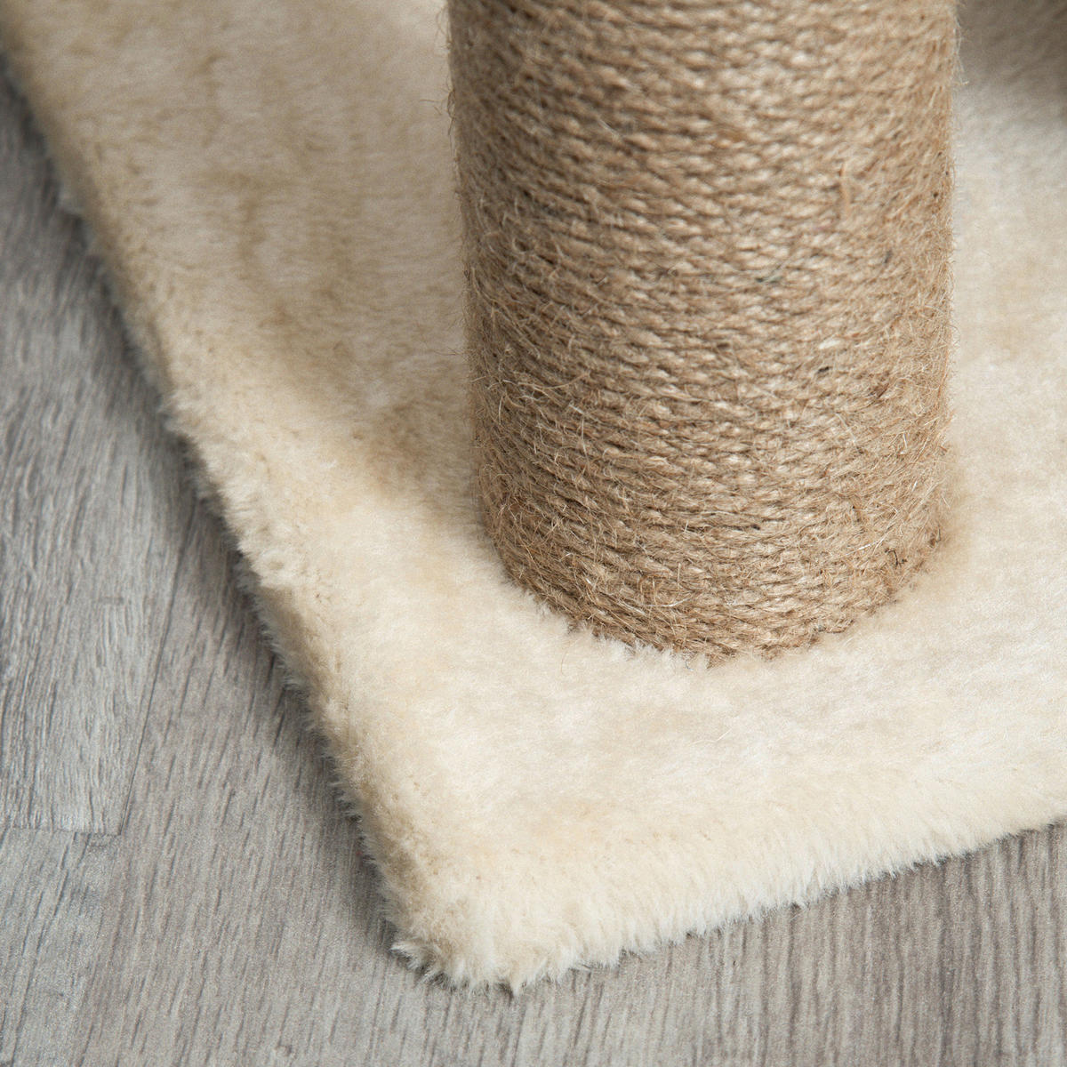 PawHut Kratzbaum braun Edelstahl B/H/L: ca. 30x60x76 cm Kratzbaum - braun (76,00/30,00/60,00cm) - PawHut