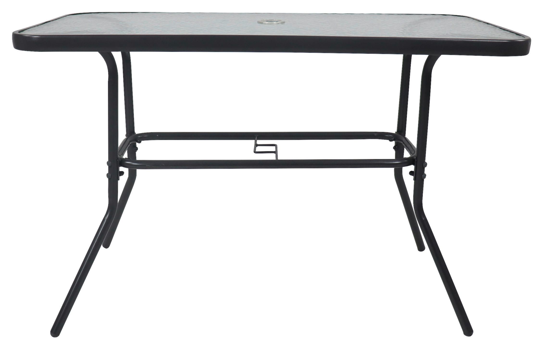 VCM Gartentisch anthrazit Metall B/H/T: ca. 110x70x55 cm Gartentisch - anthrazit (110,00/70,00/55,00cm) - VCM
