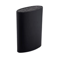 BERGNER Messerblock Tacoma schwarz Kunststoff 1 tlg. Tacoma - schwarz (17,00/8,00/23,80cm) - BERGNER