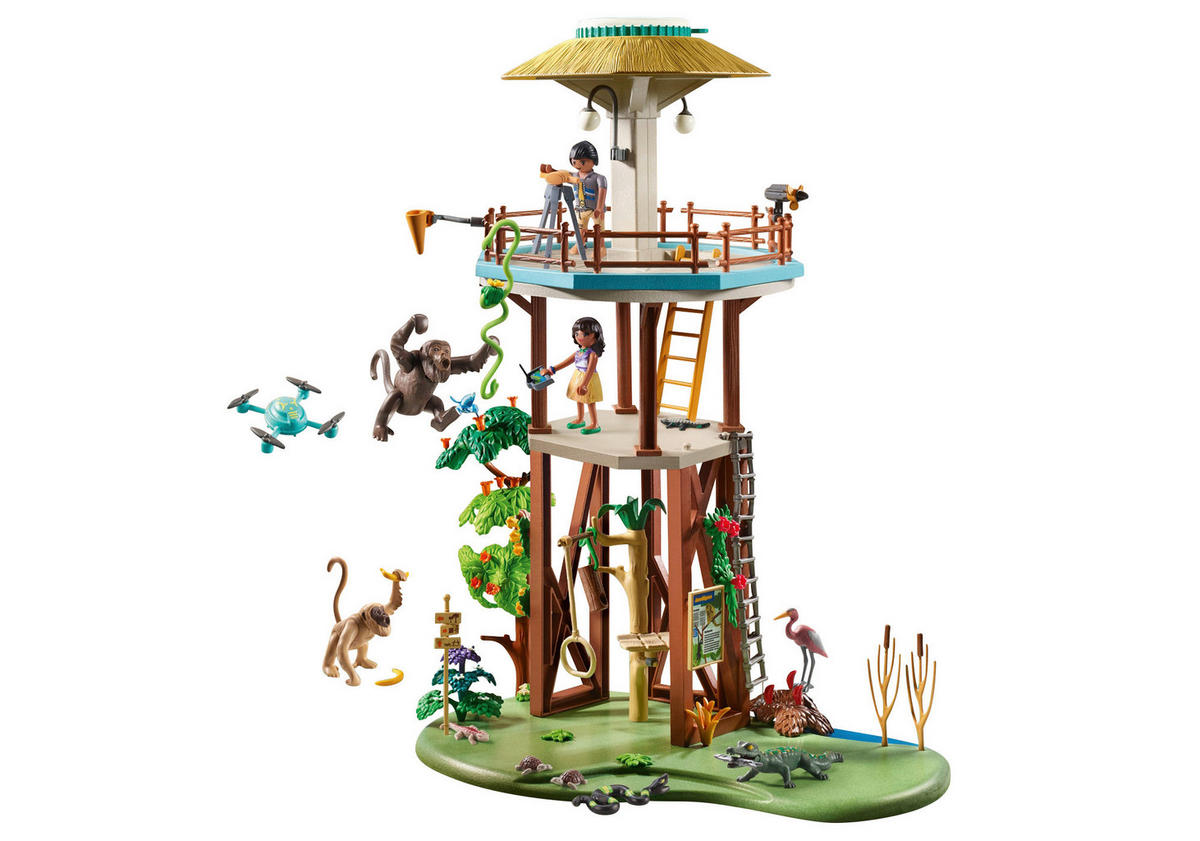Playmobil Wiltopia Forschungsturm mit Kompass 71008 Forschungsturm mit Kompass 71008 - Playmobil