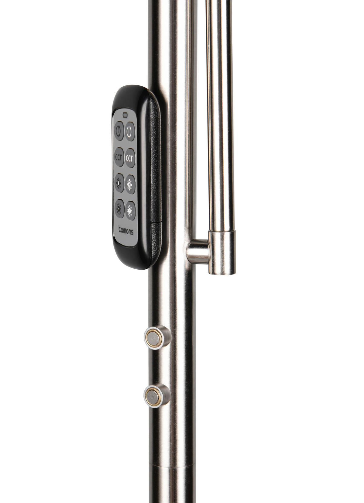 Reality LED Stehleuchte Palermo nickel matt Metall H: ca. 183 cm 1 Brennstellen Palermo - nickel matt (183,00cm) - Reality