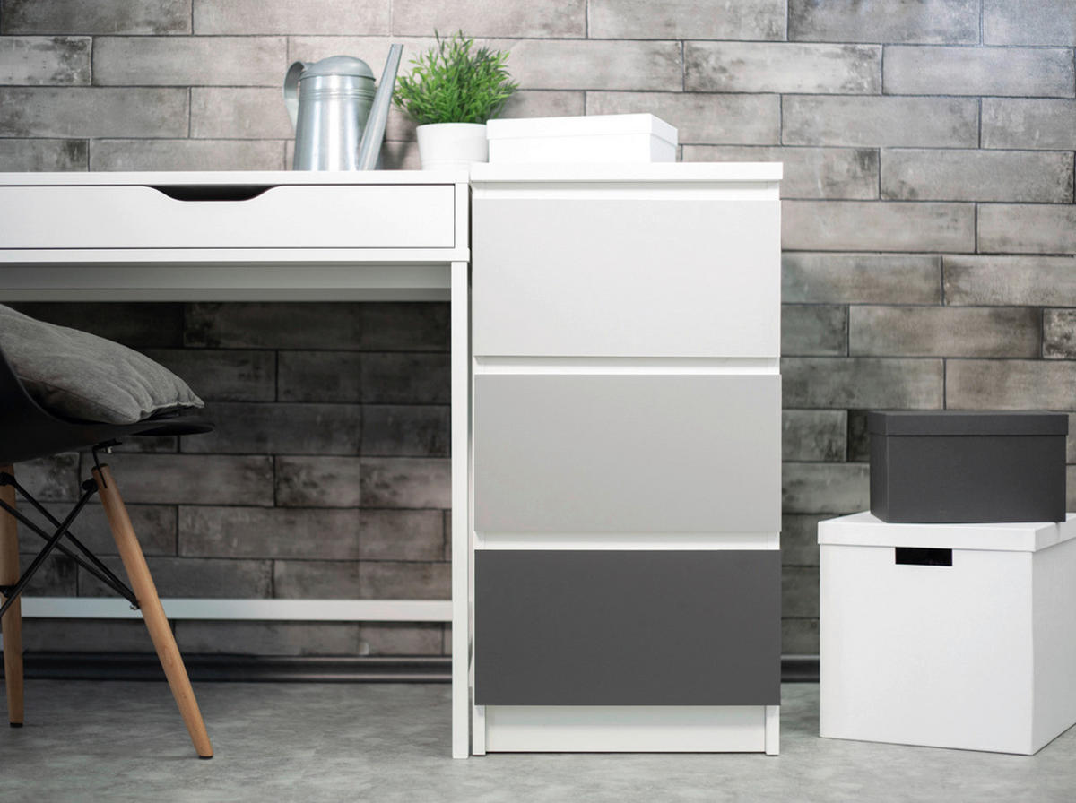 d-c-fix Dekofolie Uni Matt grau B/L: ca. 45x200 cm Klebefolie_d-c-fix_F3460636 - grau (45,00/200,00cm) - d-c-fix