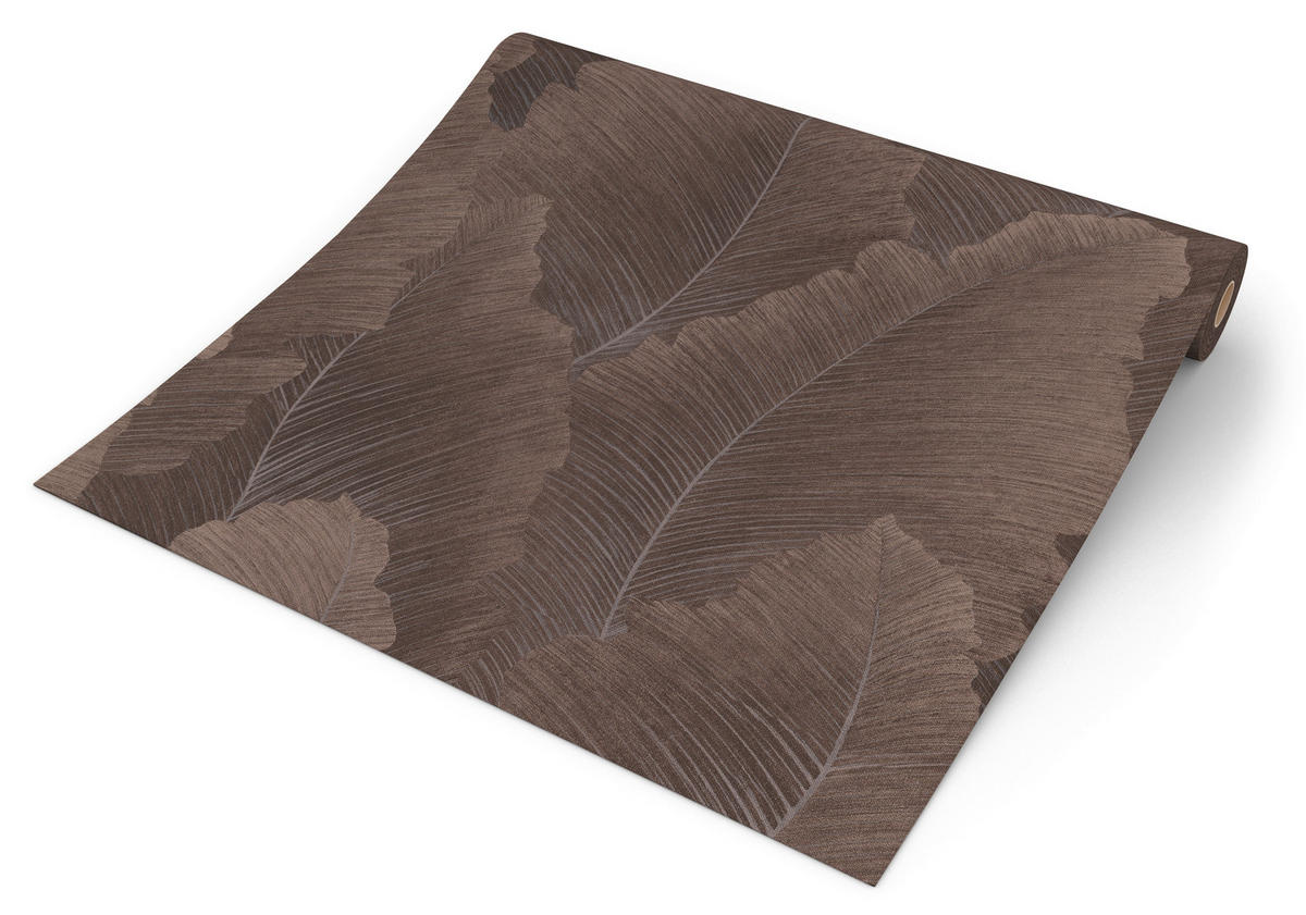 Erismann Vliestapete Blätter braun bronze B/L: ca. 53x1005 cm Vliestapete_10420-48 - braun/bronze (53,00/1005,00cm) - Erismann