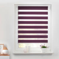 Doppelrollo Duo brombeer B/L: ca. 80x200 cm Duo - brombeer (80,00/200,00cm) - LICHTBLICK