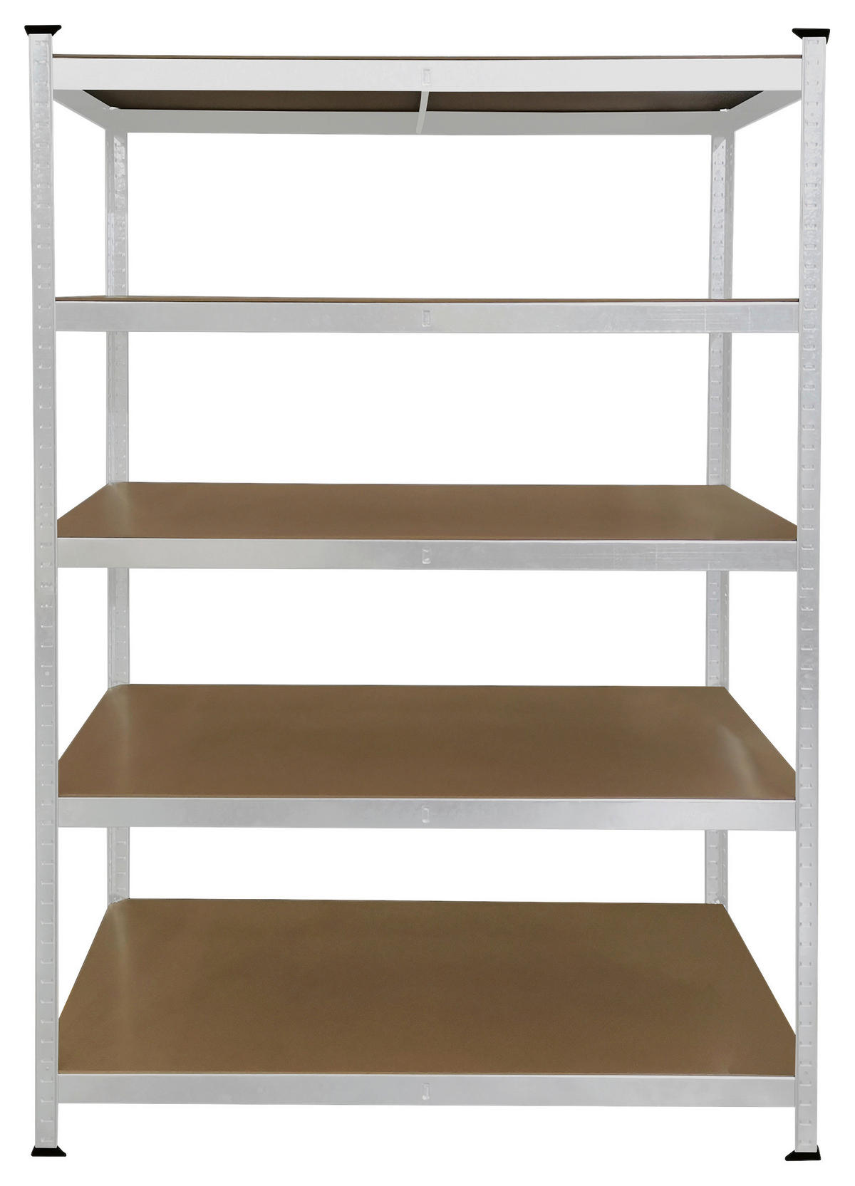 Schwerlaststeckregal weiß B/H/T: ca. 120x180x60 cm Schwerlaststeckregal 180x120x60cm W - weiß (120,00/180,00/60,00cm)