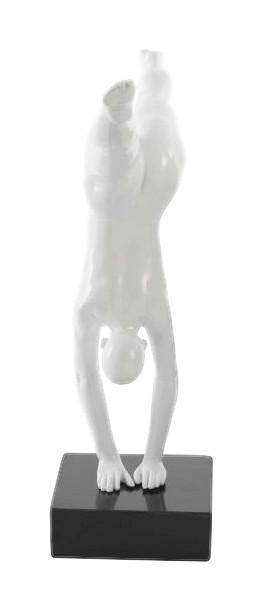 Kayoom Skulptur Athlete 120 weiß Kunststoff B/H/T: ca. 15x51x64 cm Athlete 120 - weiß (15,00/51,00/64,00cm)