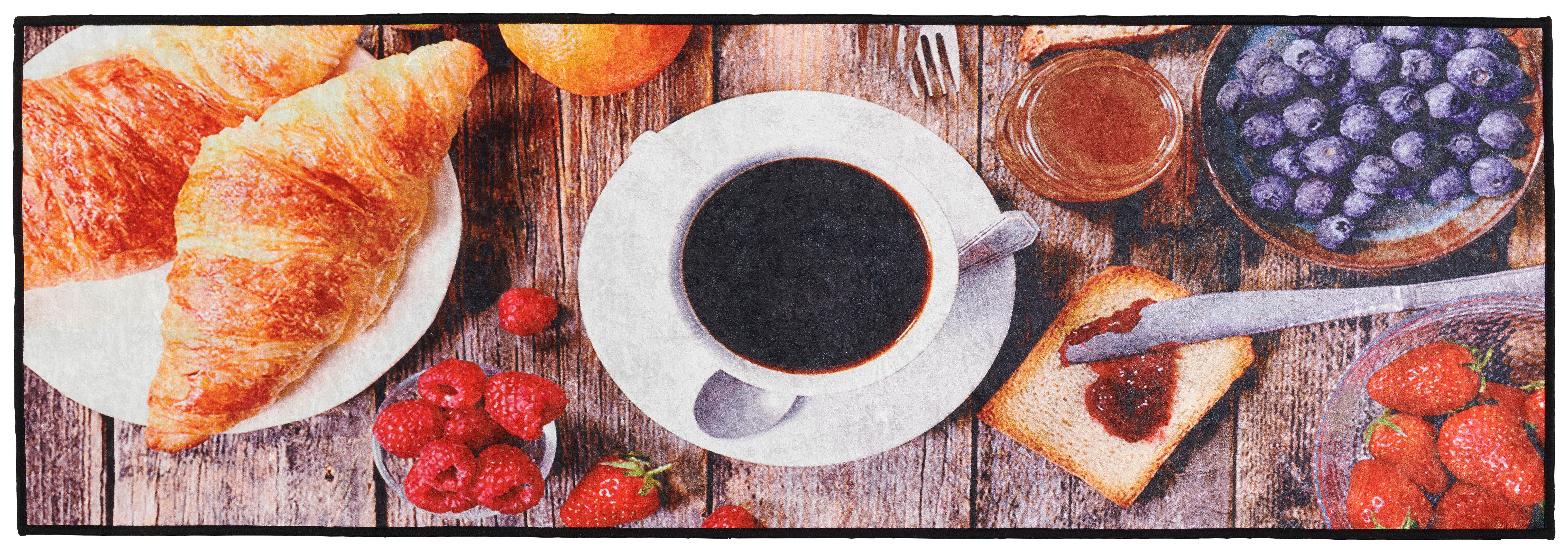 Thumbnail - Küchenläufer Trend hellbraun B/L: ca. 50x150 cm