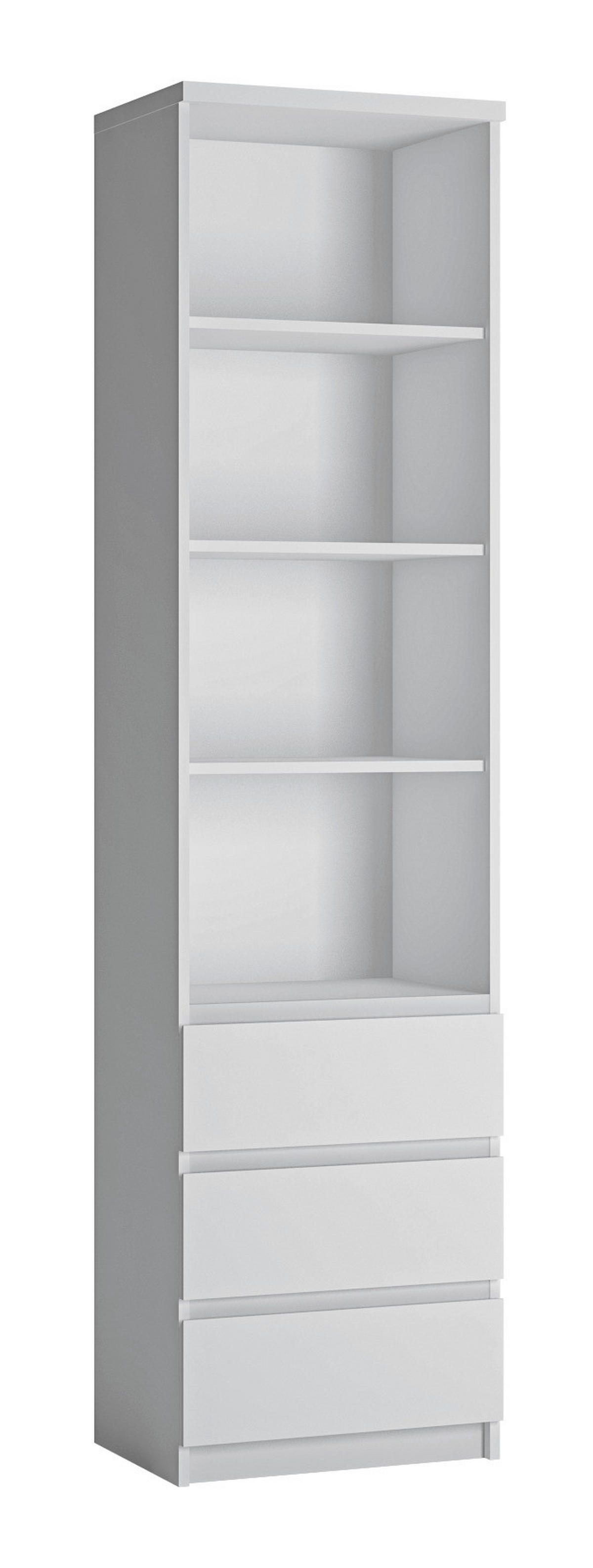 Regal Fribo Alpinweiß Spanplatte B/H/T: ca. 50x200x40 cm Fribo - Alpinweiß (50,00/200,00/40,00cm)