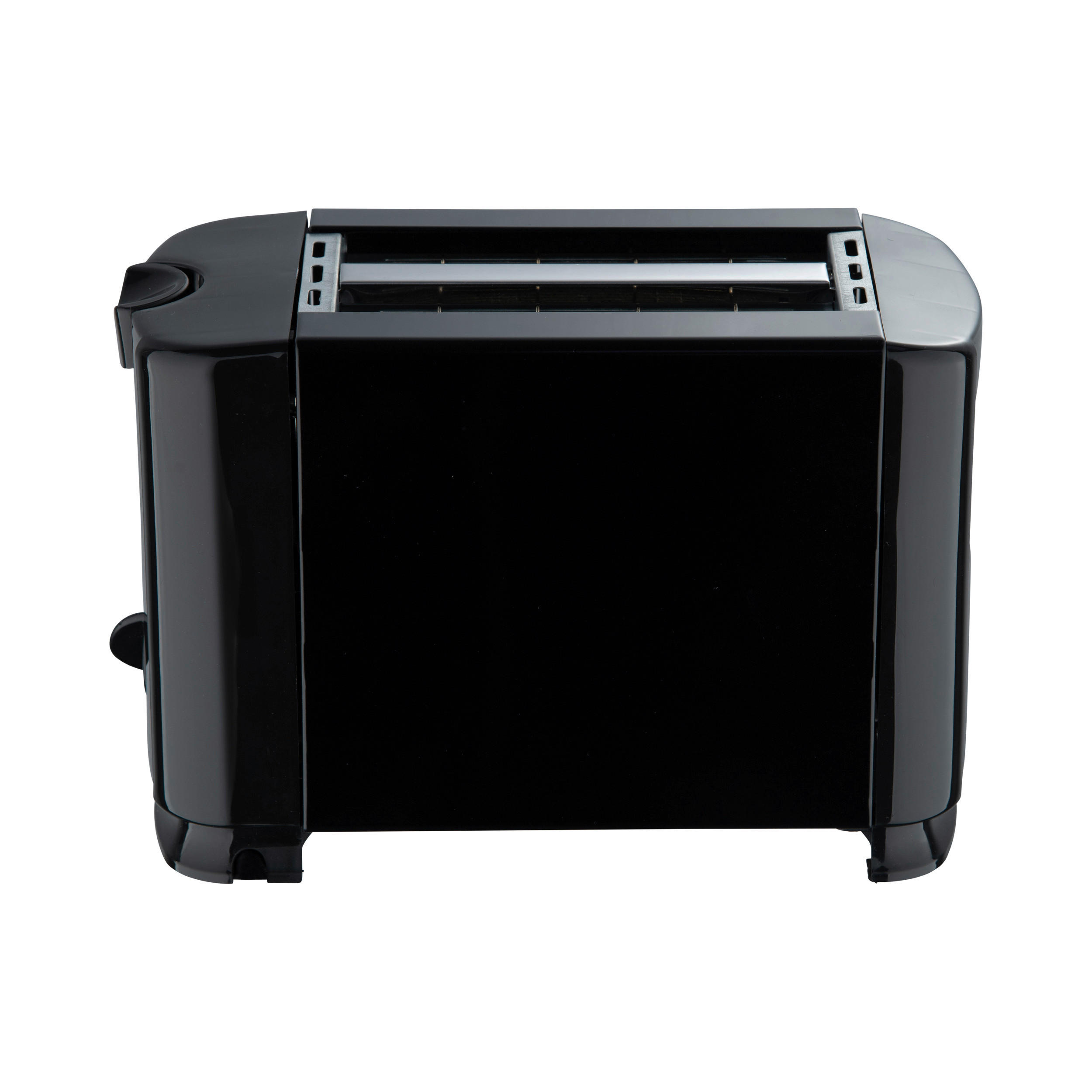 SWISS HOME Toaster schwarz Polypropylen Edelstahl B/H/L: ca. 15x18x25,5 cm PETIT - schwarz (25,50/15,00/18,00cm) - SWISS HOME