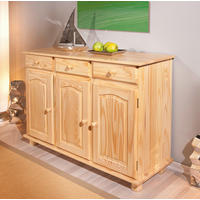 Kommode Abaco natur B/H/T: ca. 130x87x43 cm Abaco - natur (130,00/87,00/43,00cm) - Inter Link