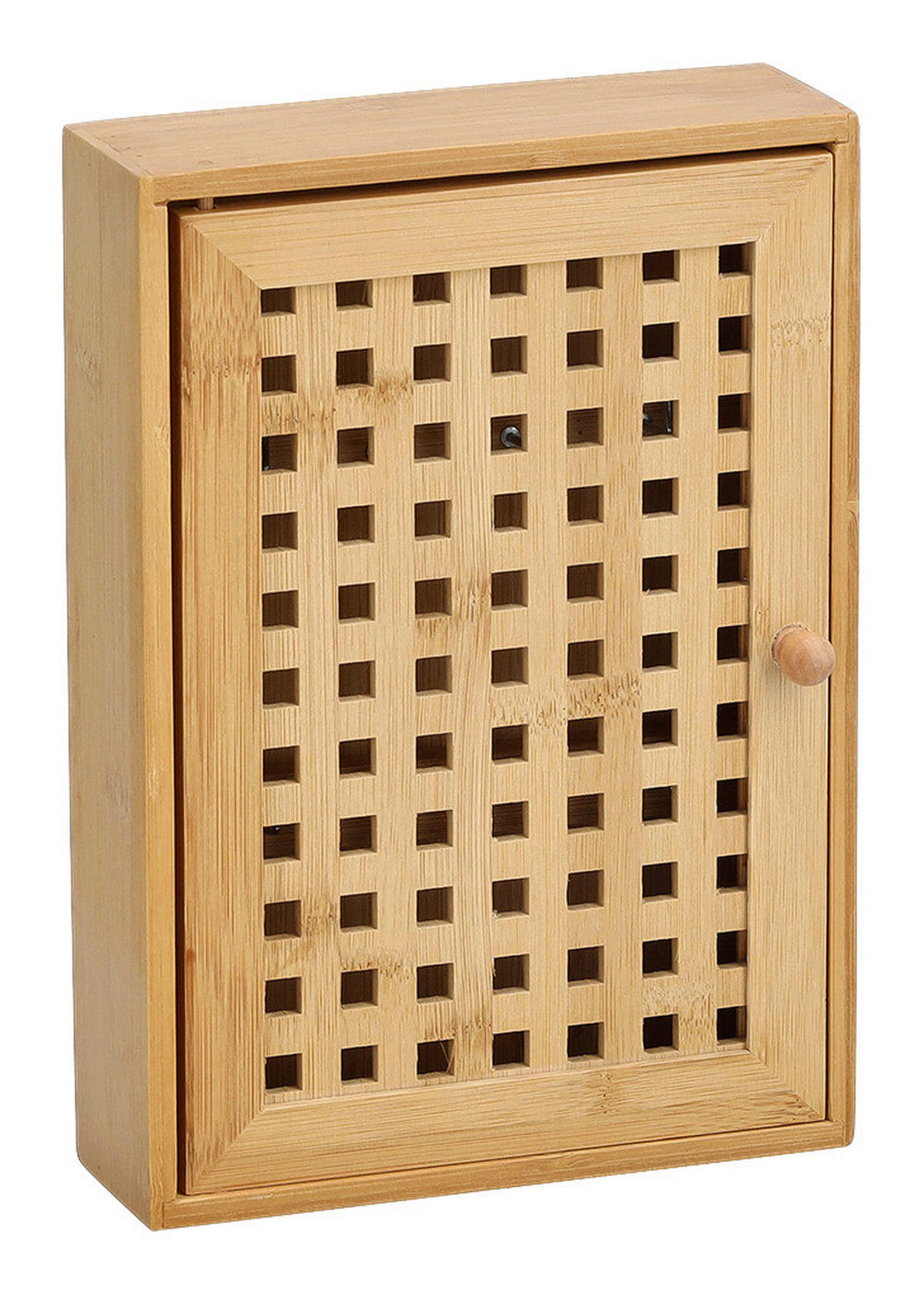 Zeller Schlüsselkasten natur Bambus B/H/L: ca. 6x27x19 cm Schlüsselkasten - natur (19,00/6,00/27,00cm) - Zeller