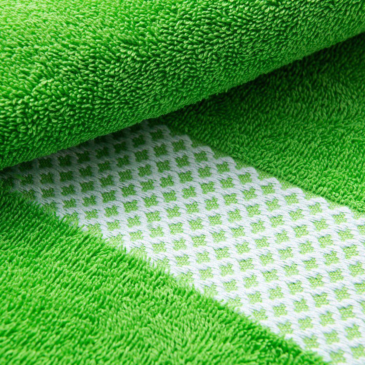 Handtuch SUMMER grün Baumwolle B/L: ca. 50x90 cm SUMMER - grün (50,00/90,00cm) - BENETTON