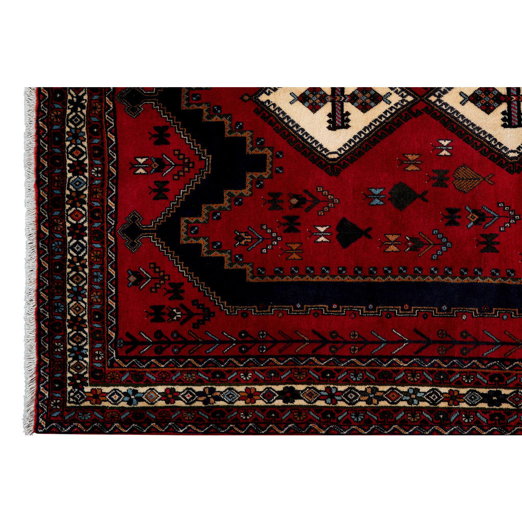 Thumbnail - PersaTepp Teppich Afshar rot B/H/L: ca. 163x1x234 cm