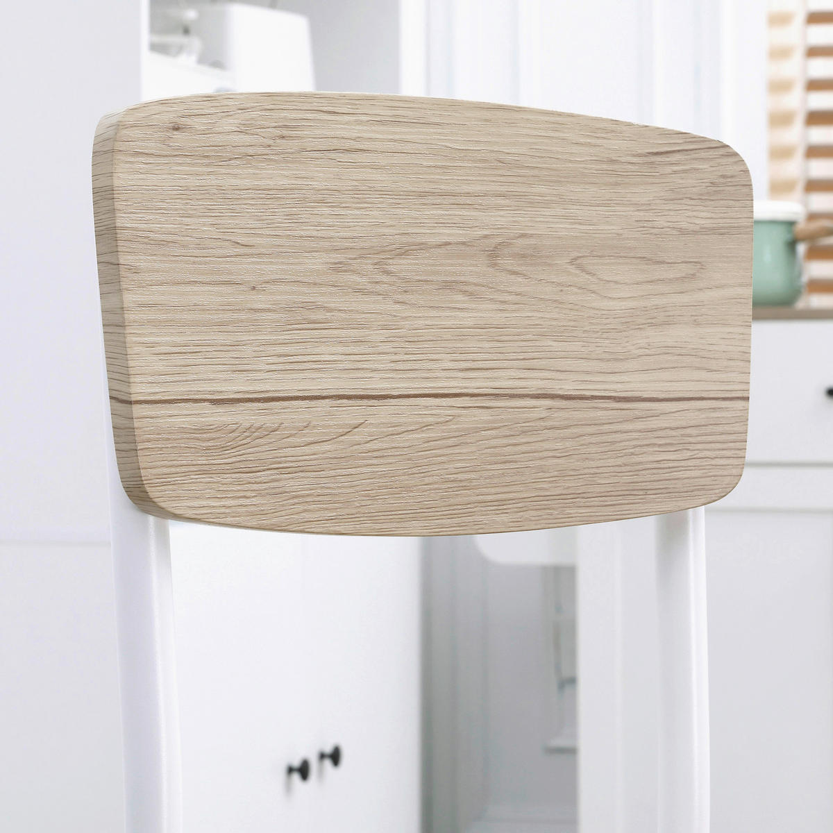 Essgruppe 835-086 natur B/H/T: ca. 70x76x70 cm 835-086 - natur (70,00/76,00/70,00cm) - HOMCOM