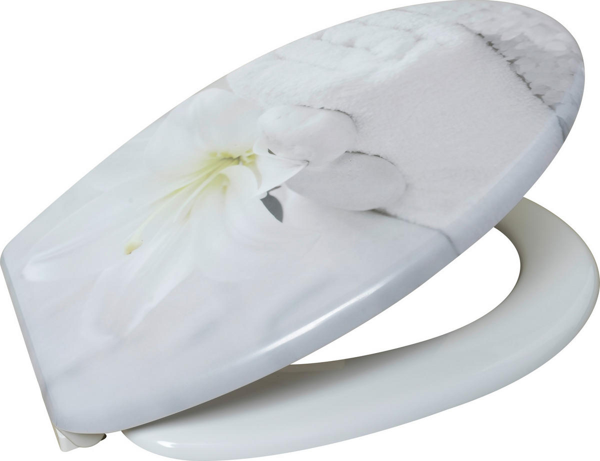 WC-Sitz weiß Duroplast WC-Sitz_White_Wellness Duroplast - weiß