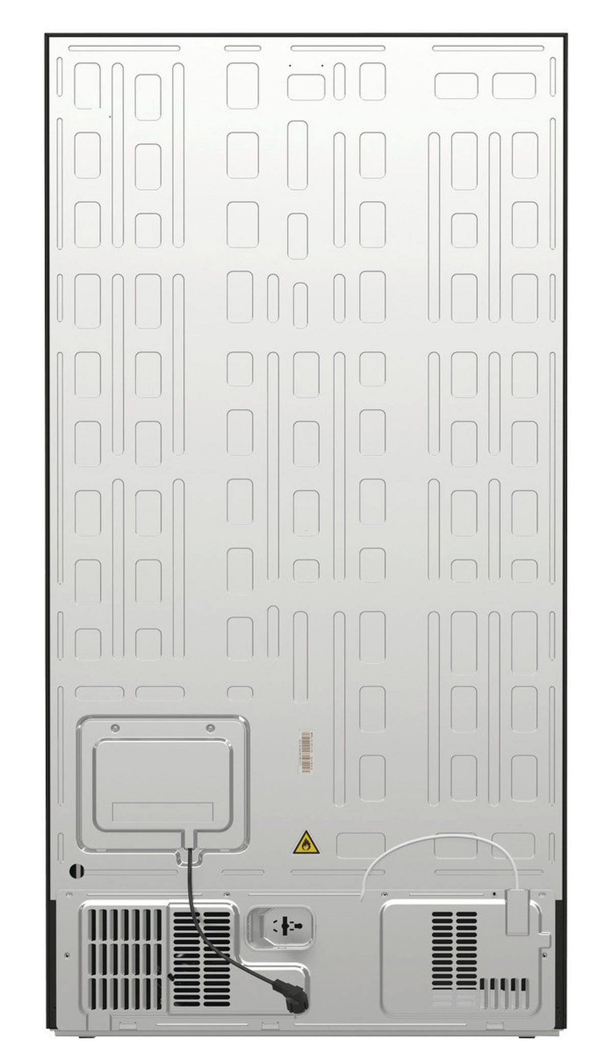 Gorenje Side-by-Side NRR9ESBXL Ice Crushed schwarz B/H/T: ca. 92x179x70 cm Side-by-Side NRR9ESBXL - schwarz (92,00/179,00/70,00cm) - Gorenje
