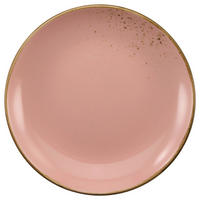 CreaTable Dessertteller NATURE COLLECTION rosa Steinzeug D: ca. 21 cm NATURE COLLECTION - rosa (21,00cm) - CreaTable