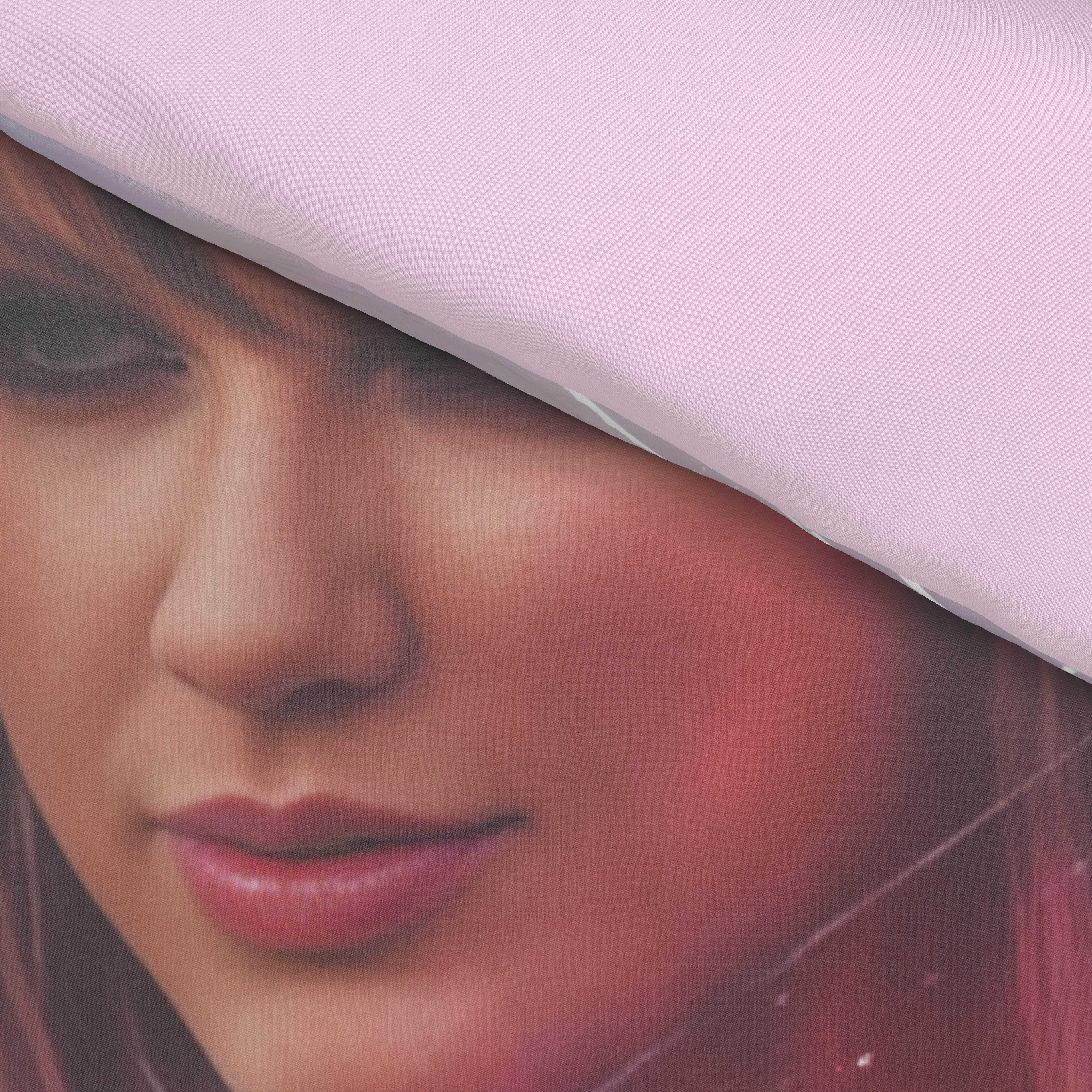 Microfaser Bettwäsche Satin Bettwäsche-Microfaser Taylor Swift1 - multicolor (135,00/200,00cm)