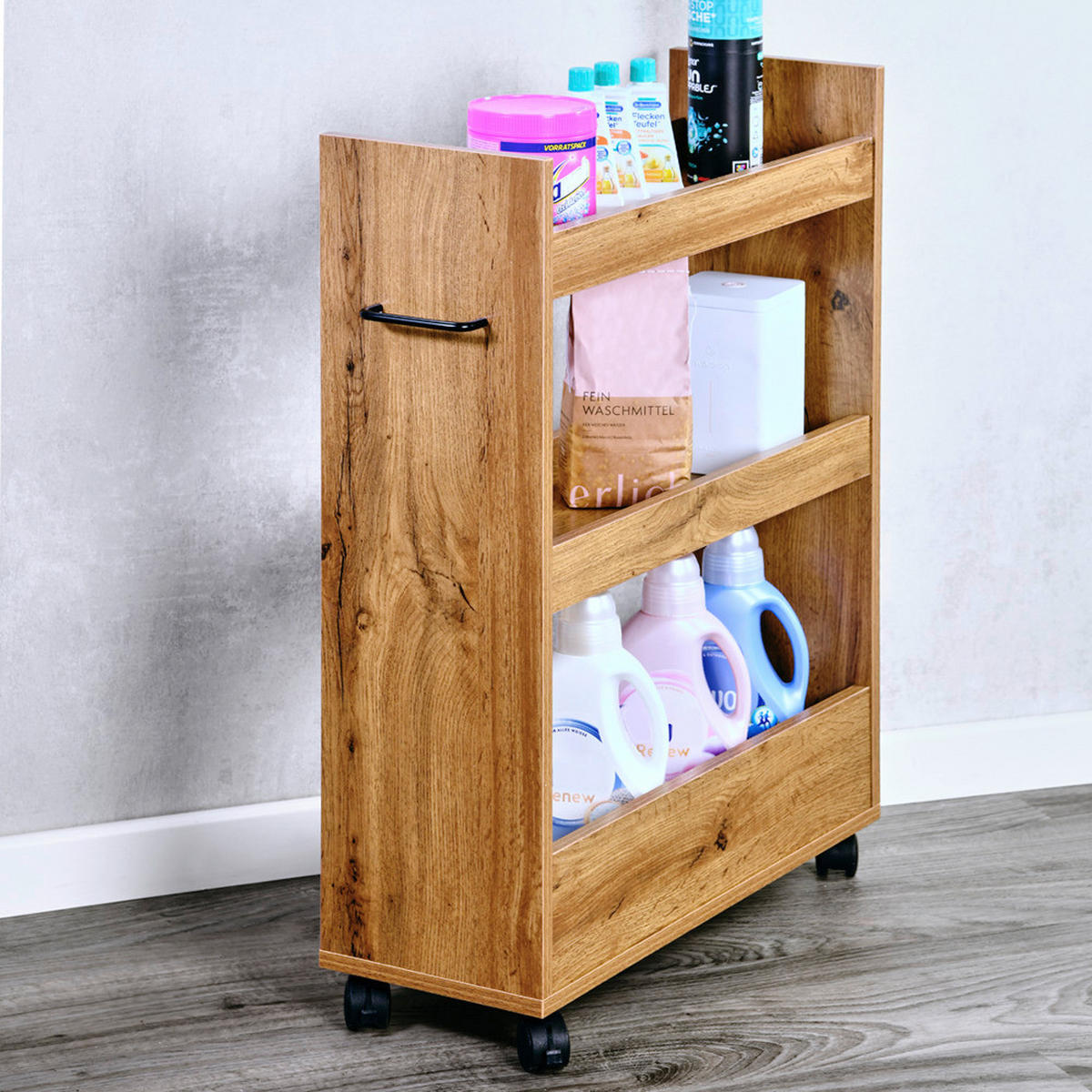 Kesper Nischenregal natur Spanplatte B/H/L: ca. 22x78x60 cm Nischenregal - natur (60,00/22,00/78,00cm) - Kesper