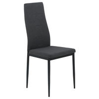 Stuhl Svenni anthrazit Webstoff B/H/T: ca. 42x98x44 cm Svenni - schwarz/anthrazit (42,00/98,00/44,00cm)