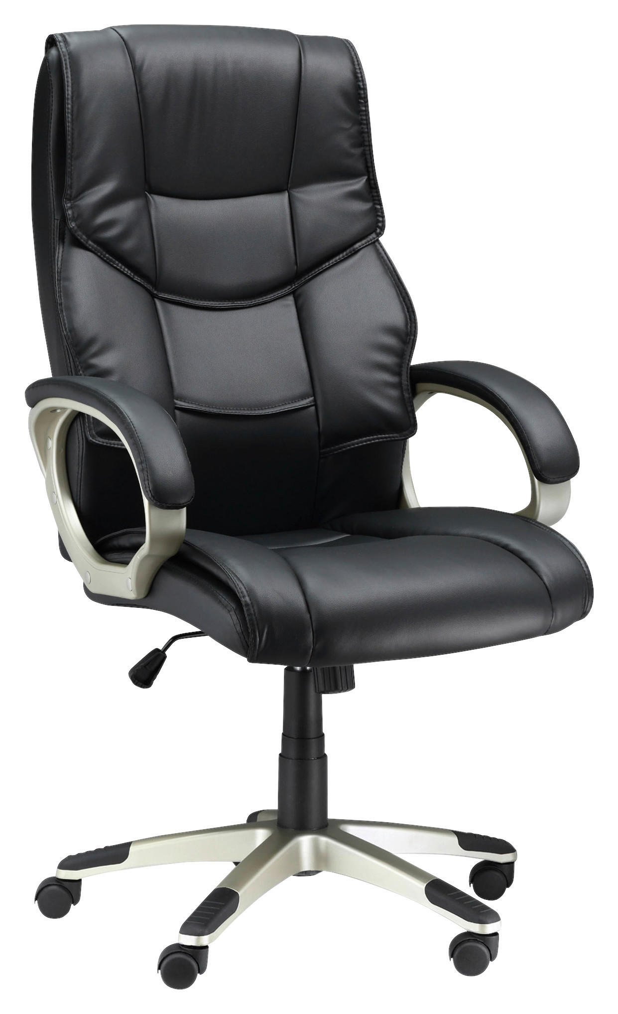 Chefsessel 5550-3300 schwarz 5550-3300 - schwarz (70,00/124,00/58,00cm) - HOMCOM