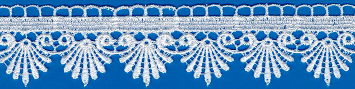 Macrameeborte Meterware Macrameeborte - weiß (4,00cm)