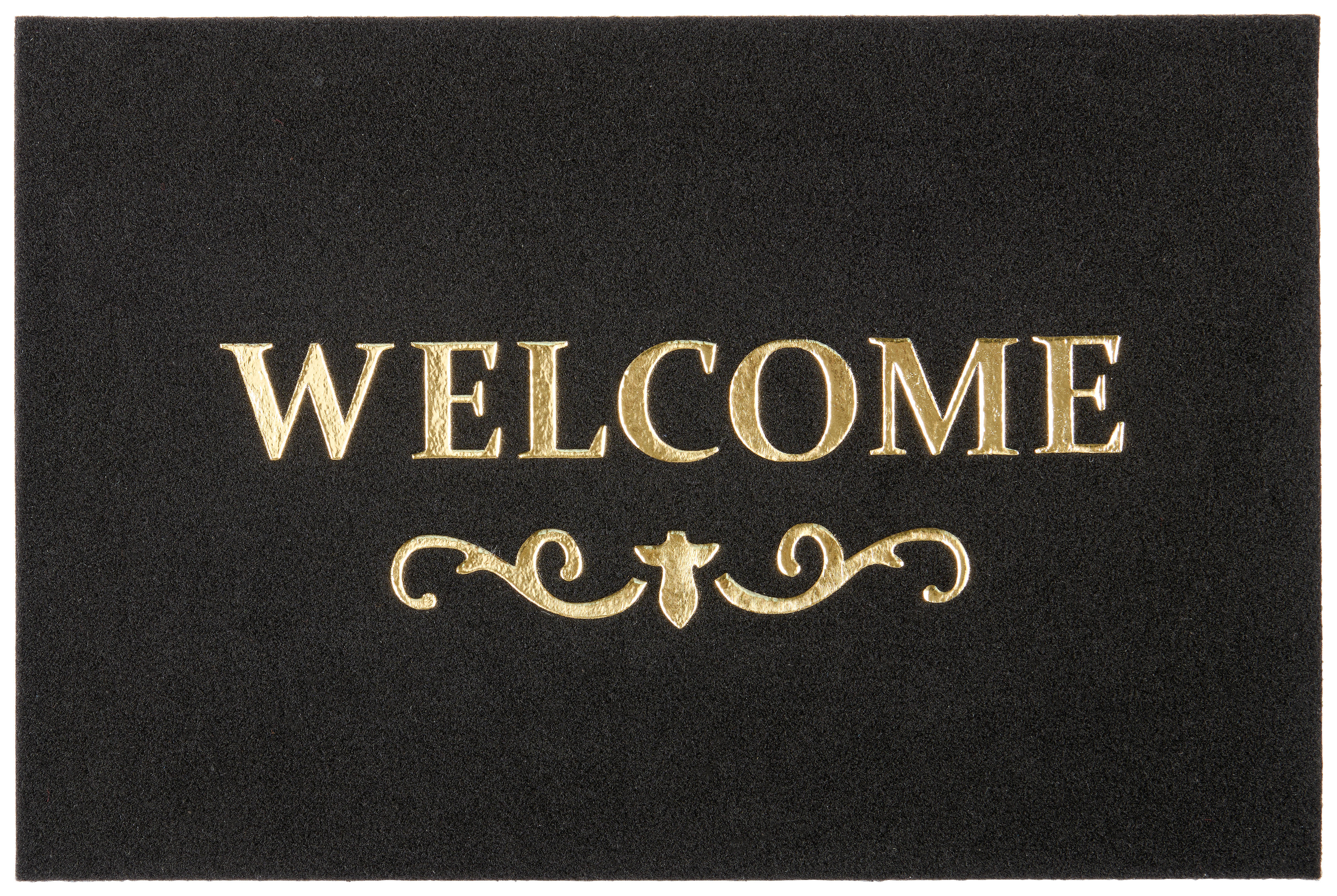 Andiamo Fußmatte Sparkle gold B/L: ca. 40x60 cm Sparkle - gold (40,00/60,00cm) - Andiamo