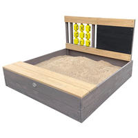 AXI Sandkasten Kitty anthrazit B/H/T: ca. 100x65,5x100 cm Kitty - braun/anthrazit (100,00/65,50/100,00cm) - AXI