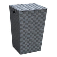 POCOline Wäschekorb grau Nylon B/H/L: ca. 31,5x52x33 cm Wäschekorb_Nylon - grau (33,00/31,50/52,00cm) - POCOline