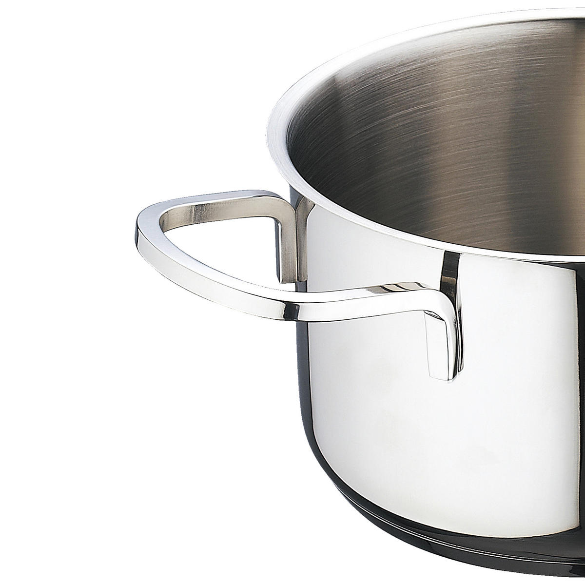 BERGNER Topfset Classic silber Edelstahl 6 tlg. Classic - silber - BERGNER