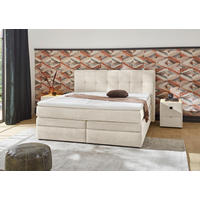Boxspringbett  beige Liegefläche B/L: ca. 180x200 cm Amy_Boxspringbett - beige (195,00/116,00/218,00cm)