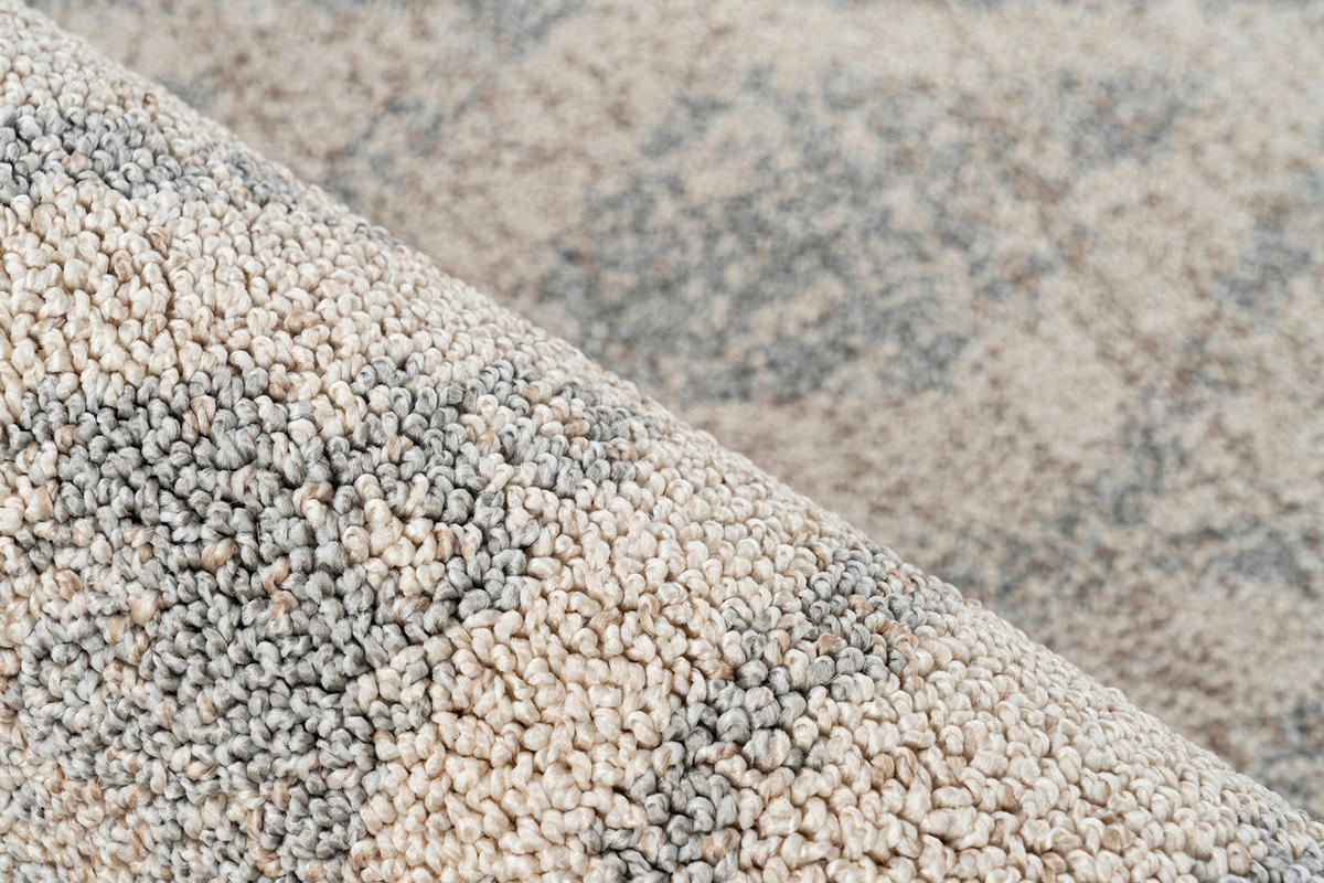 360Living Teppich Gene blau B/L: ca. 80x150 cm Gene - blau/beige (80,00/150,00cm) - 360Living