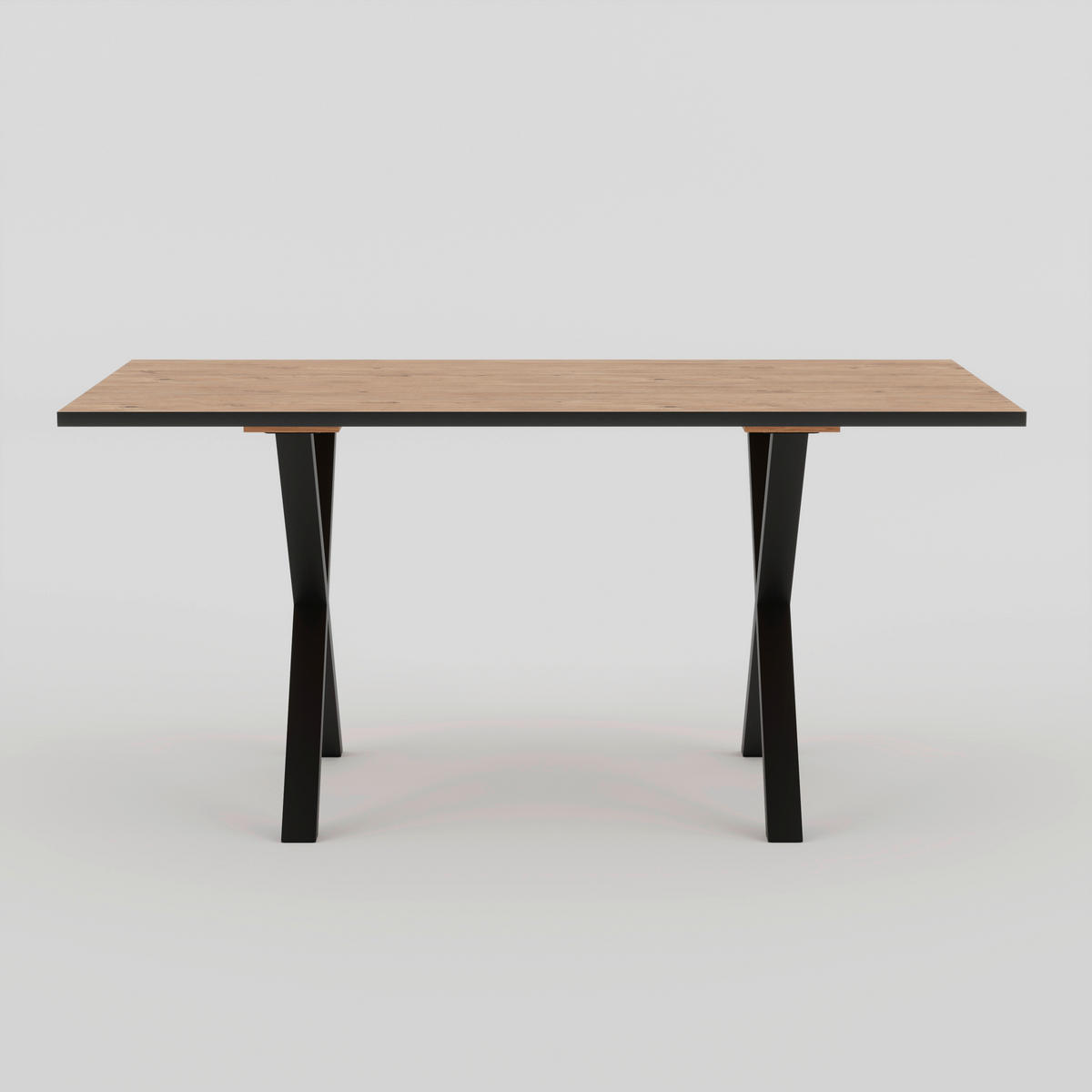 Esstisch Basel schwarz B/T: ca. 160x90 cm Basel - schwarz (160,00/90,00cm)