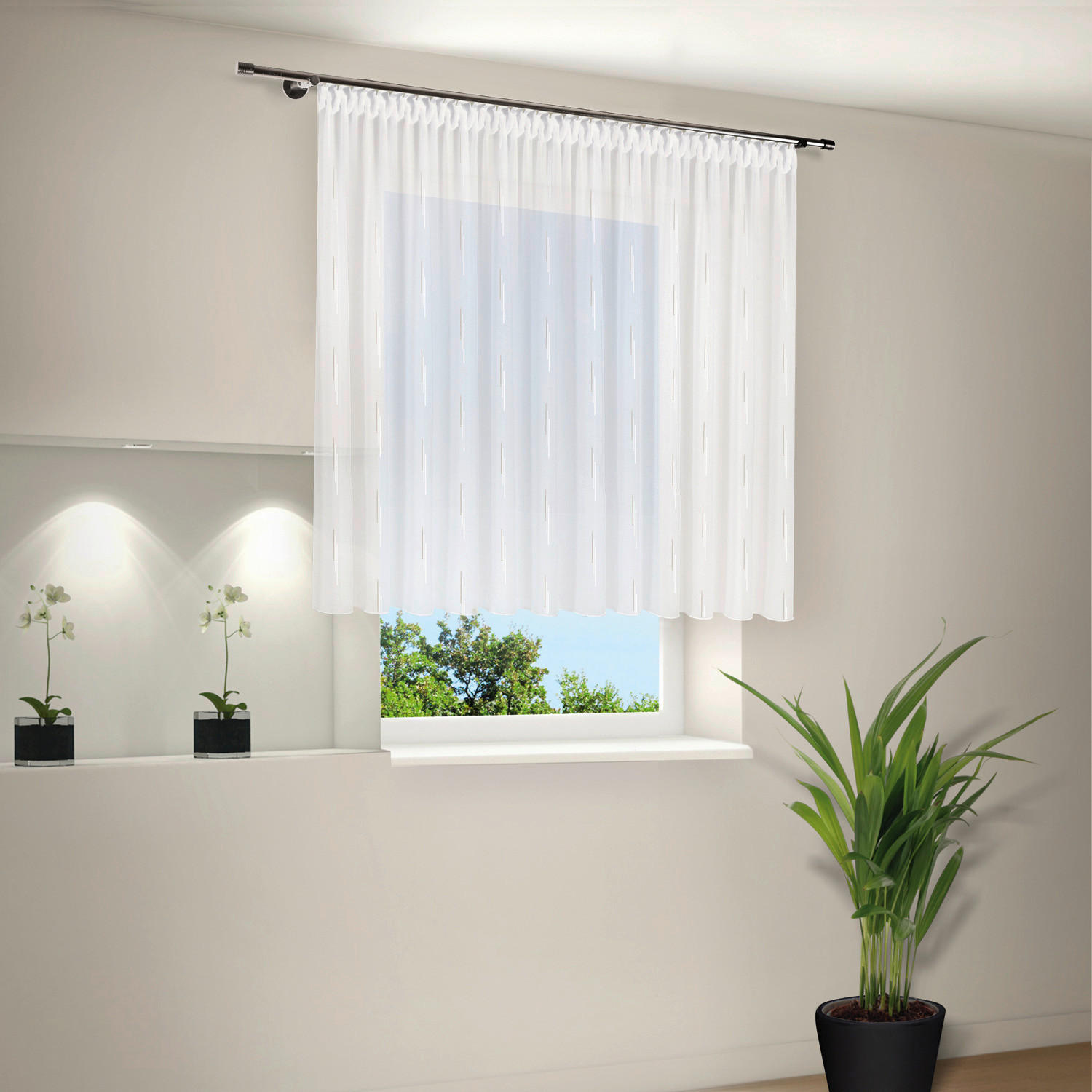 Fertigstore Vera beige B/L: ca. 300x150 cm Vera - beige (300,00/150,00cm) - Happy Home