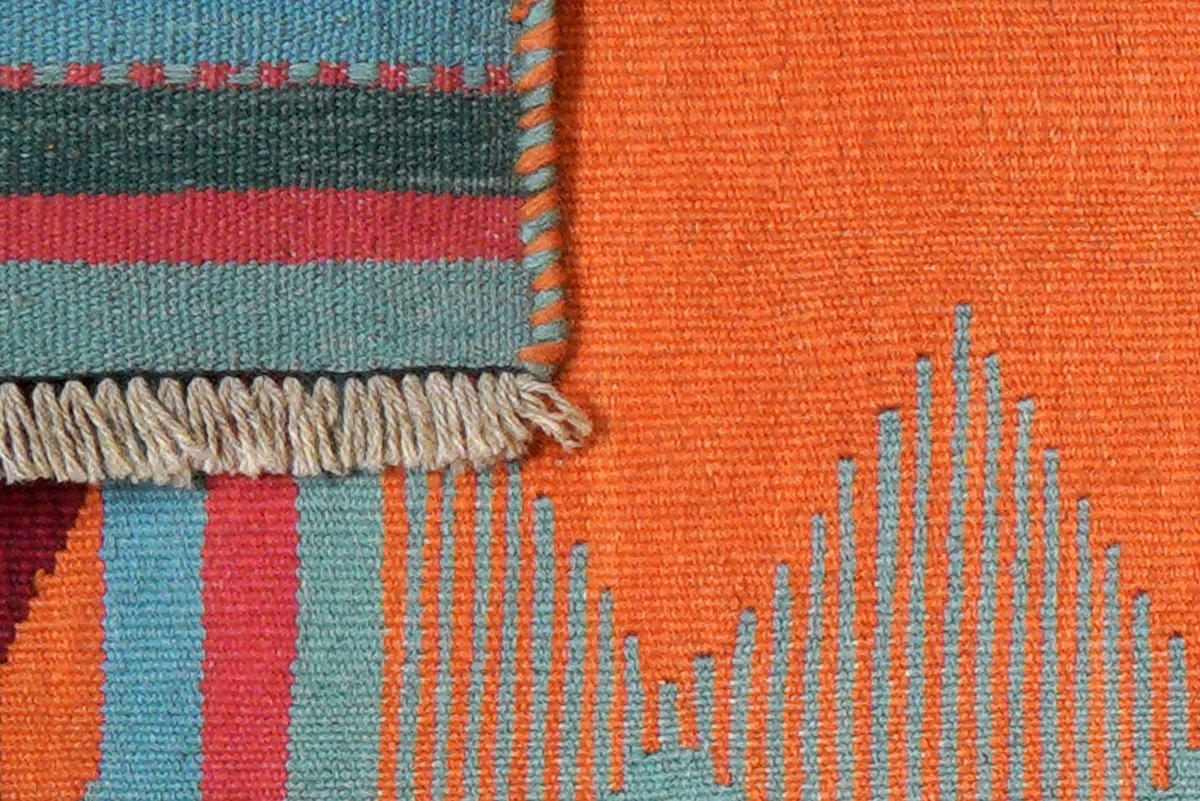 PersaTepp Teppich Kelim Gashgai bunt B/H/L: ca. 56x1x200 cm Kelim Gashgai - bunt (200,00/56,00/1,00cm) - PersaTepp