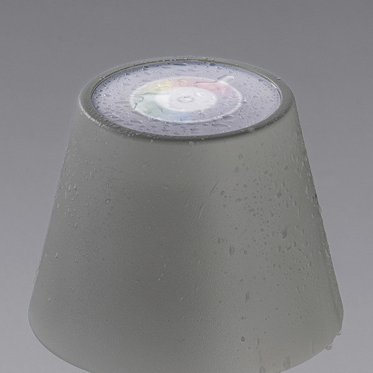 easy! by FHL Tischleuchte 850212 Cosenza grau Metall H/D: ca. 38x12 cm 1 Brennstellen Cosenza - grau (12,00/38,00cm) - easy! by FHL