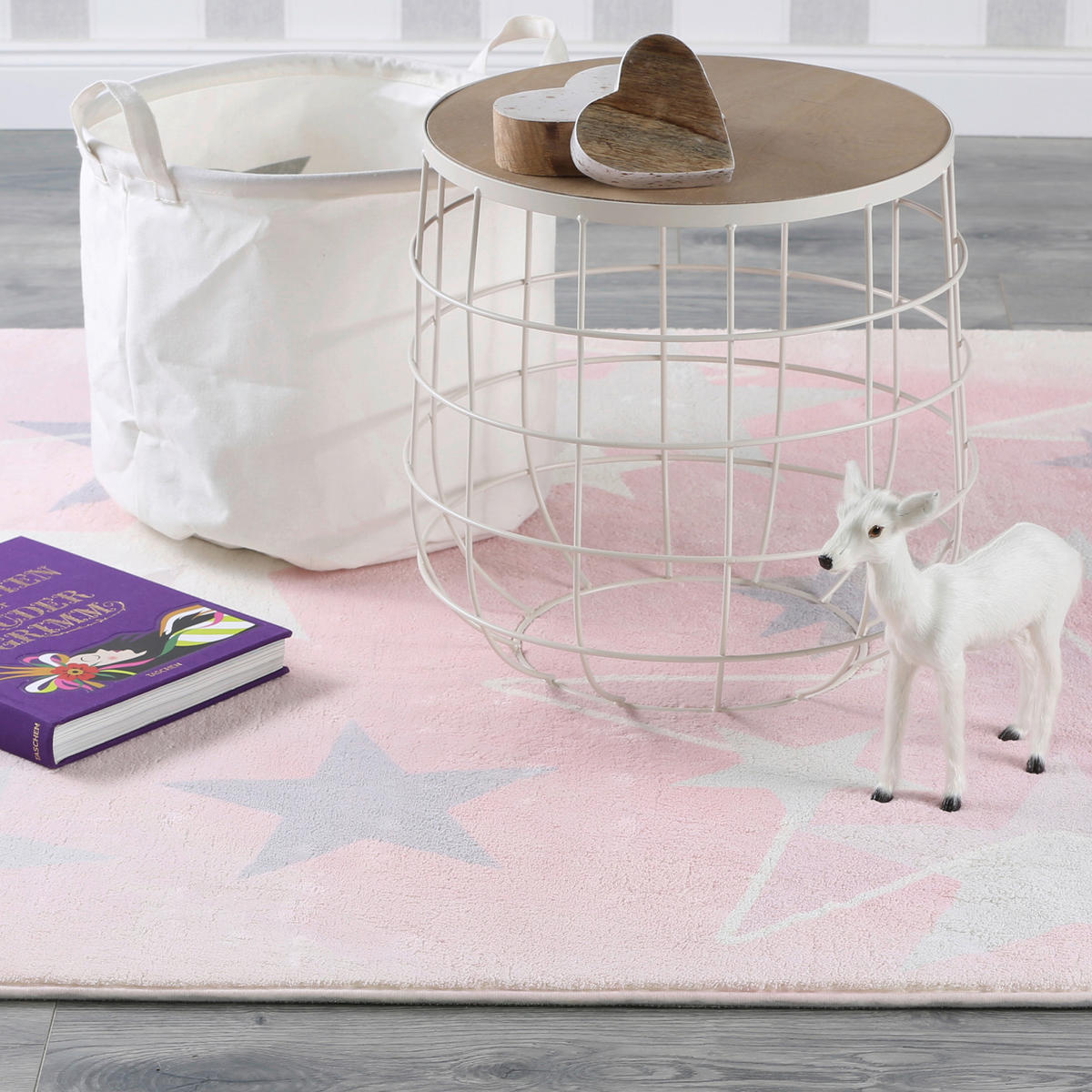 Obsession Teppich My Childhood pink B/L: ca. 160x230 cm My Childhood - pink (160,00/230,00cm) - Obsession