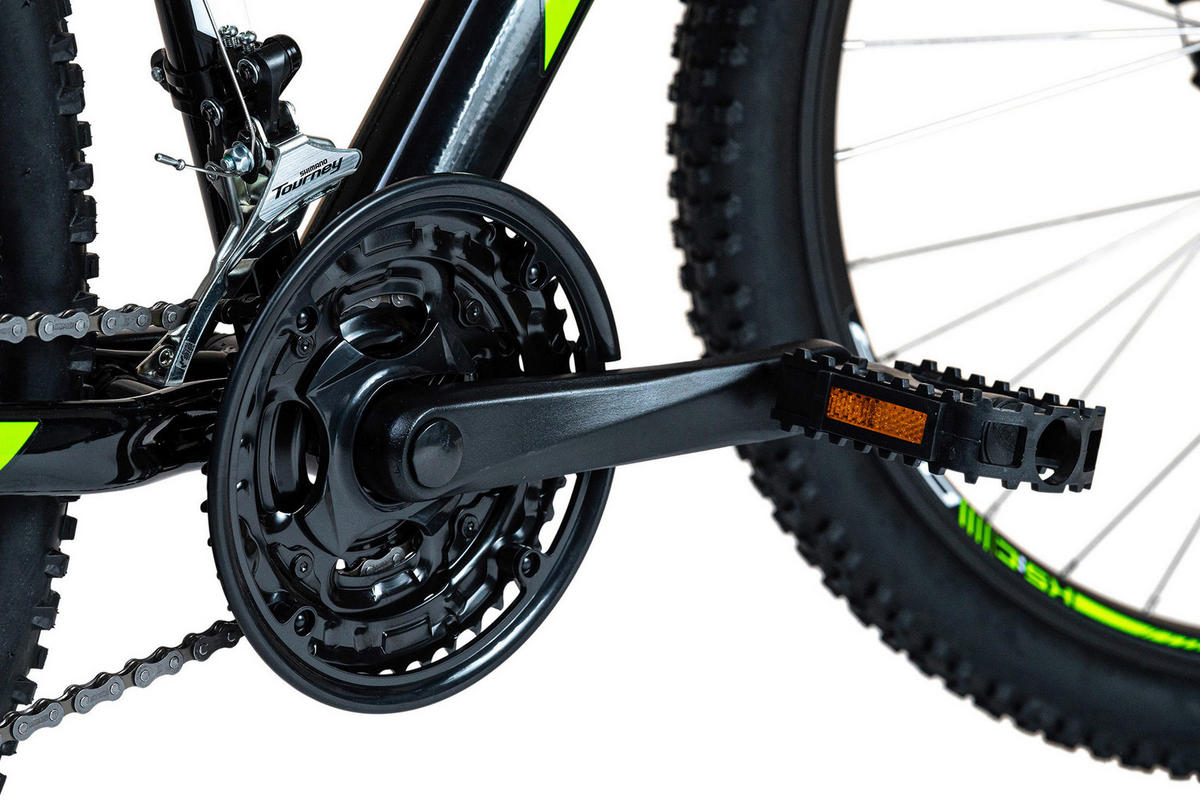 KS-Cycling Mountain-Bike 29 Zoll Sharp 622M schwarz ca. 29 Zoll Sharp - schwarz/grün (46,00cm) - KS-Cycling