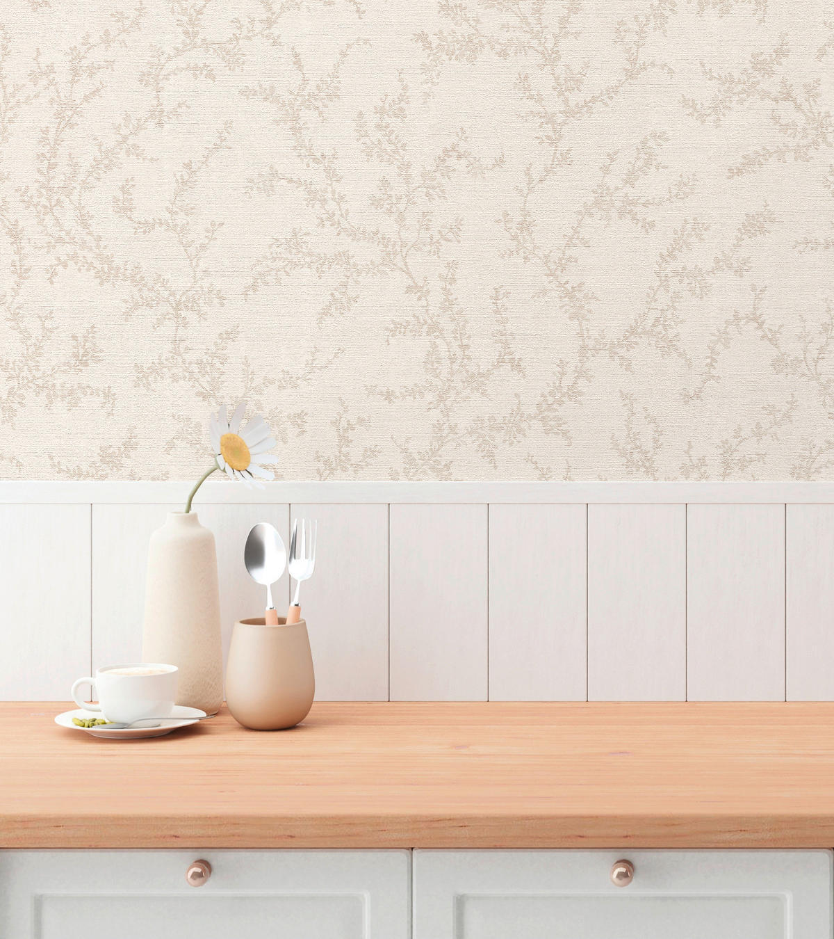 A.S.Création Vliestapete braun creme beige B/H/D: ca. 53x1005x8,2 cm Vliestapete - beige/braun (8,20/1005,00cm) - A.S.Creation