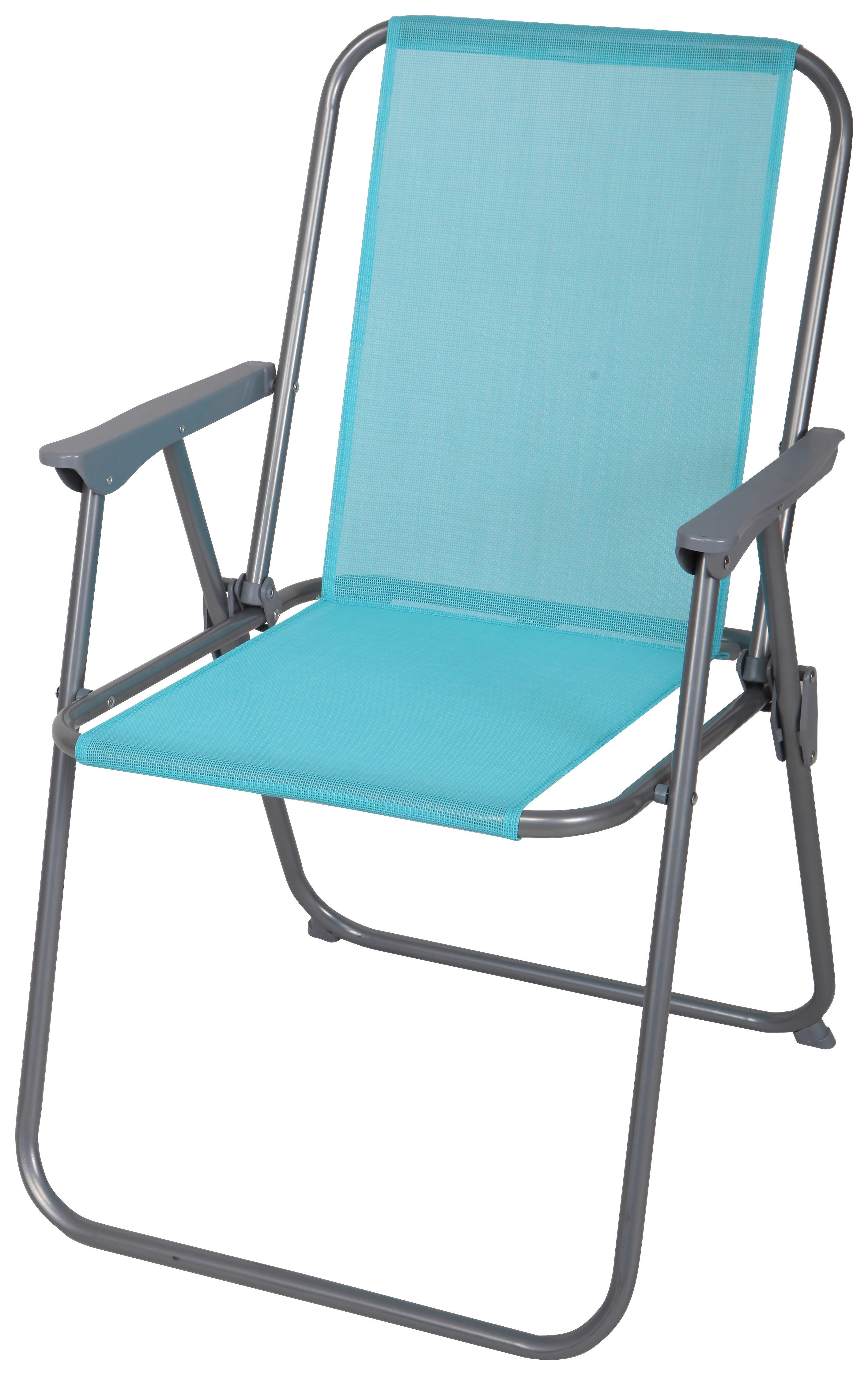 Gardamo Campingstuhl PICCOLO B/H/L: ca. 53x80x48,5 cm PICCOLO - hellblau (48,50/53,00/80,00cm) - Gardamo