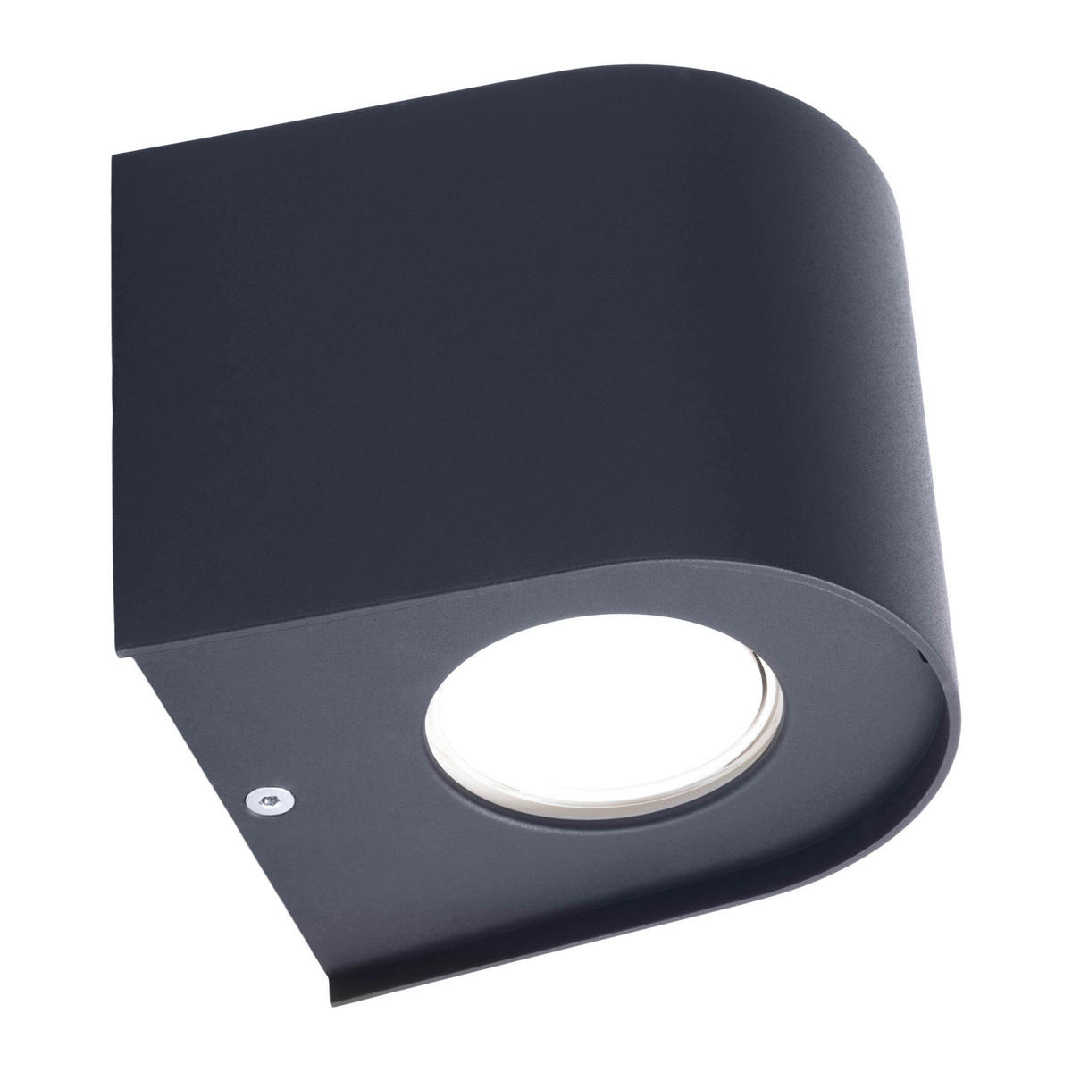 LED-Außenwandleuchte schwarz B/H/T: ca. 10,5x10x11,7 cm ALECTO - schwarz (10,50/10,00/11,70cm) - Näve Leuchten