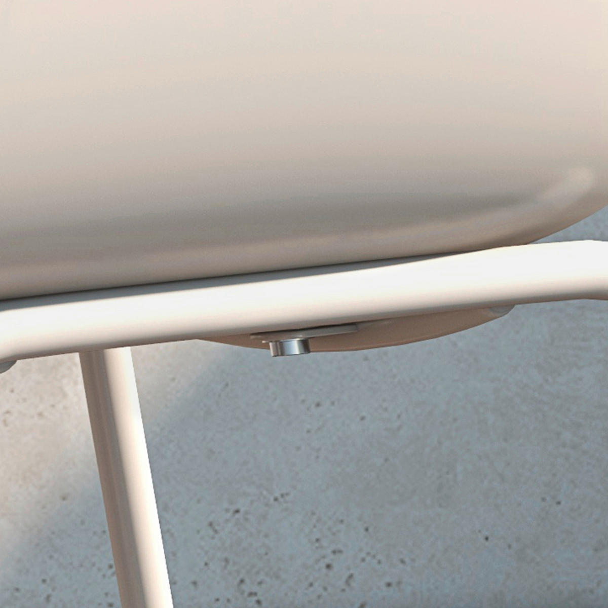 Outsunny Bistro-Set grau Stahl B/H/L: ca. 55x84x59 cm Bistro-Set - grau (59,00/55,00/84,00cm) - Outsunny